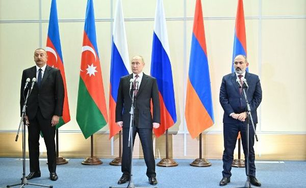 Путин, Алиев и Пашинян согласовали совместное заявление по Карабаху