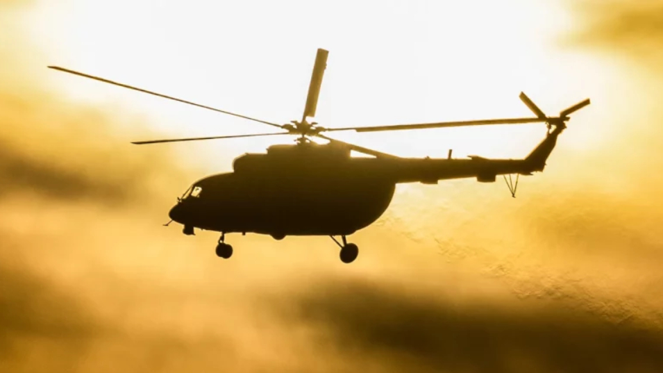 В аэропорту Внуково разбился вертолет Ми-8