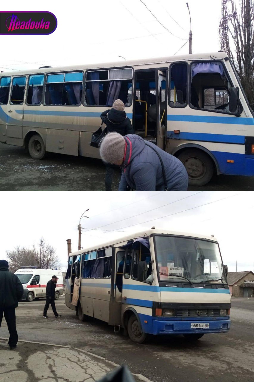 ВСУ обстреляли автовокзал в Перевальске в ЛНР