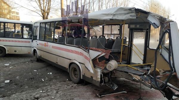 В Тульской области столкнулись два пассажирских автобуса