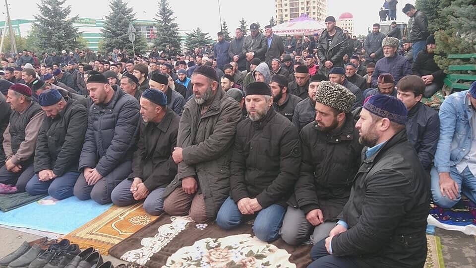 В Ингушетии вторую неделю продолжаются протесты против передачи части земель Чечне