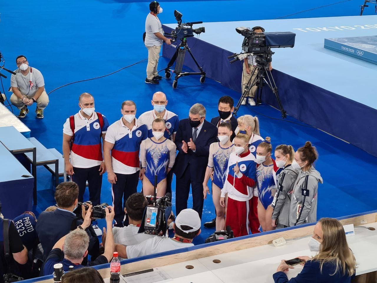 Женская сборная России по спортивной гимнастике впервые в истории завоевала золото Олимпийских игр-2020