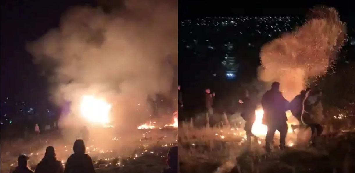 Огненное шоу в городе Миасс могло закончиться трагедией