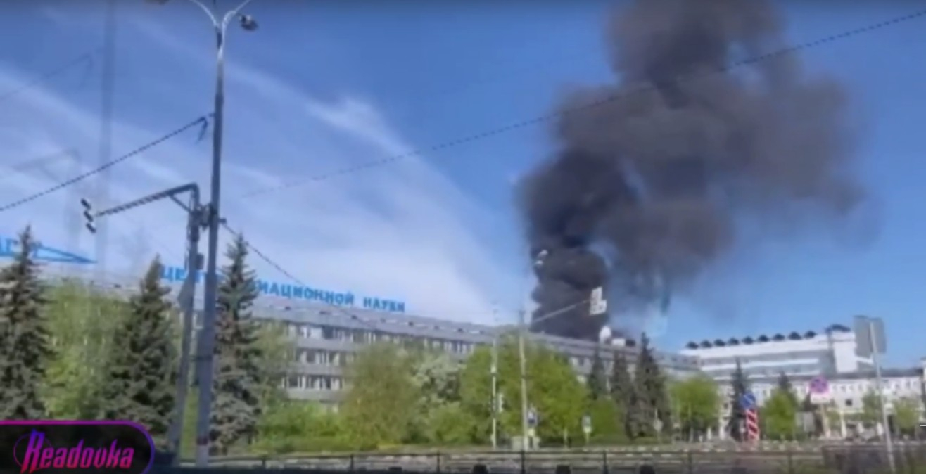 Крупный пожар произошел в Жуковском